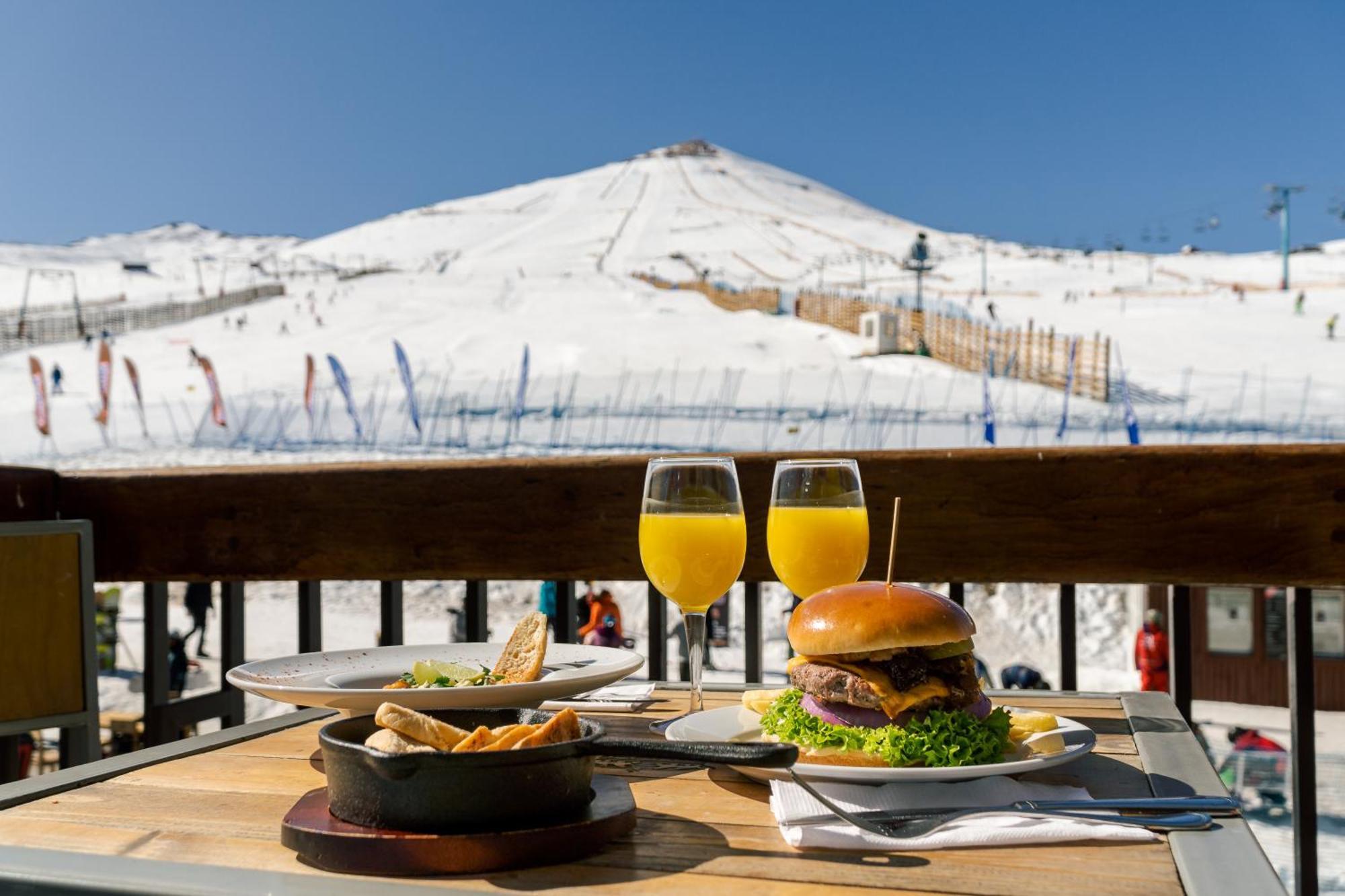 Departamentos Alojamiento Oficial Gran Parador Ski In - Out, Centro De Ski El Colorado, Farellones - Unico Con Descuentos En Servicios Del Centro De Ski Bagian luar foto