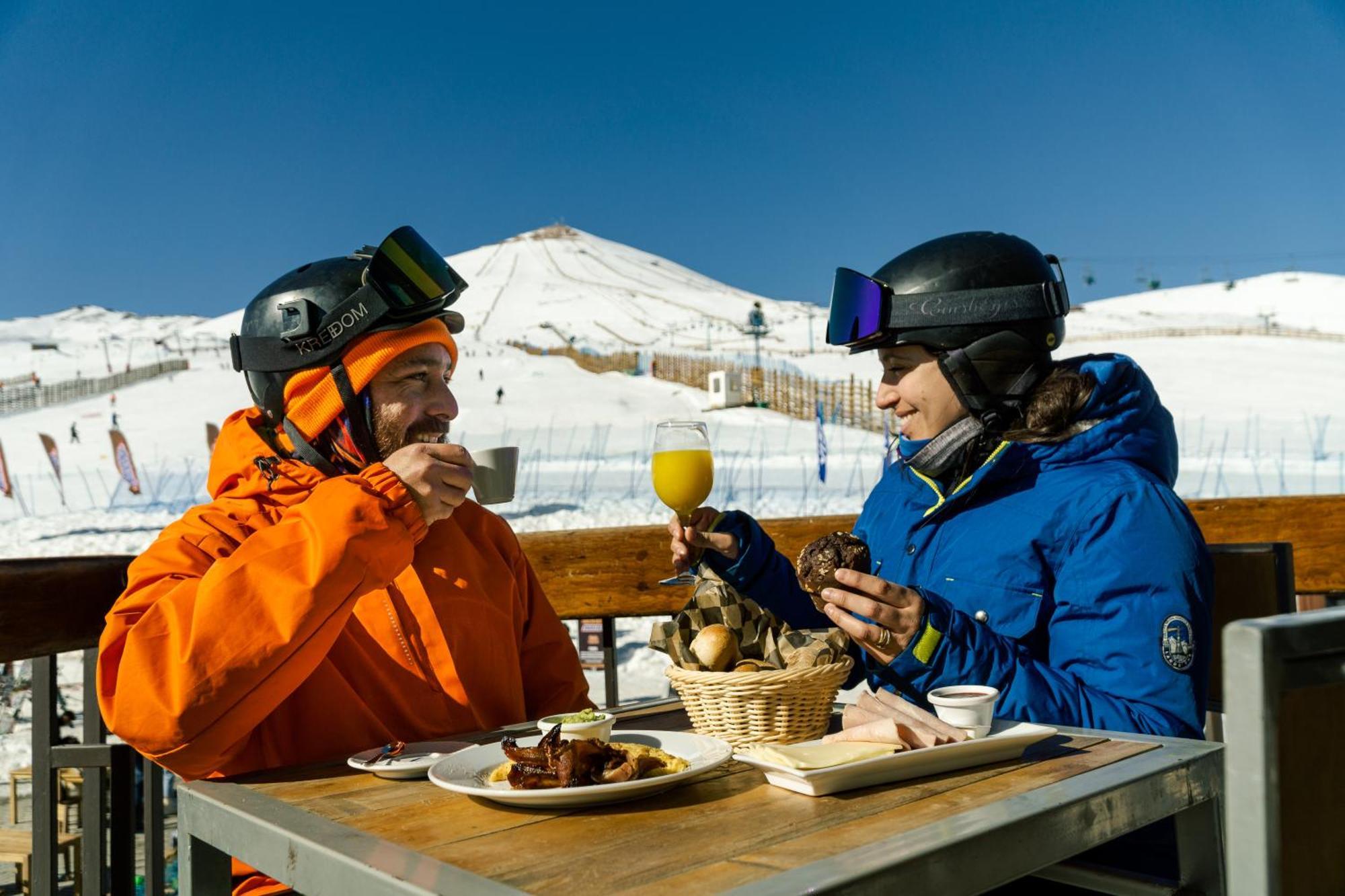 Departamentos Alojamiento Oficial Gran Parador Ski In - Out, Centro De Ski El Colorado, Farellones - Unico Con Descuentos En Servicios Del Centro De Ski Bagian luar foto